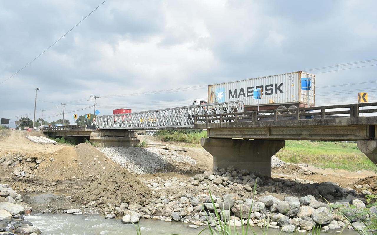 El puente Bailey en La Cadena, La Troncal, entrará en proceso de mantenimiento desde este martes 23 al 27 de septiembre.