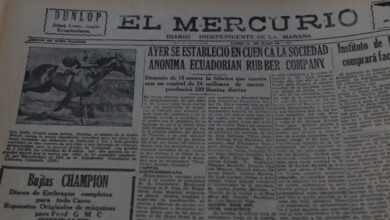 En julio de 1955, El Mercurio informaba sobre el establecimiento de la “Ecuadorian Rubber Company” (ERCO) en Cuenca.