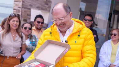 Henry Kronfle, candidato a Presidente del Ecuador, dice que pondrán mano dura contra la delincuencia.